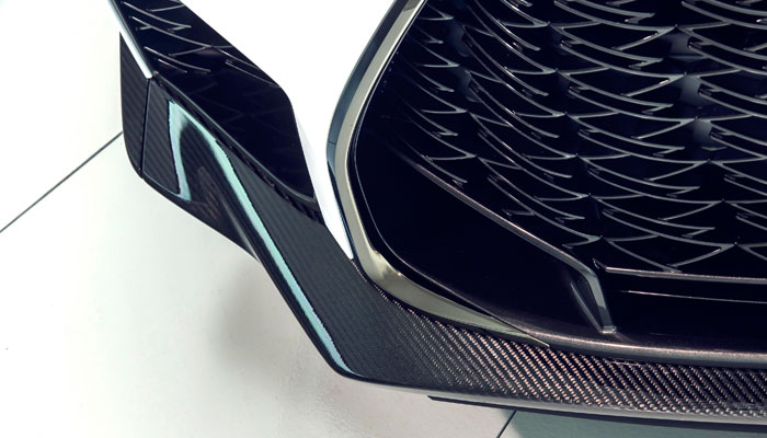 2020 Lexus RC F Track Edition splitter